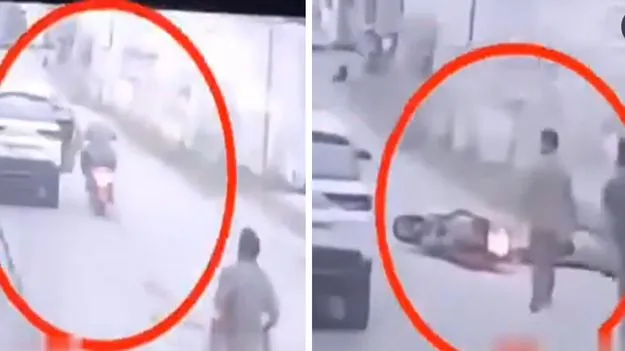 J&K cricketer road accident: షాకింగ్ యాక్సిడెంట్.. కశ్మీర్ క్రికెటర్ ఎలా చనిపోయాడో చూడండి..