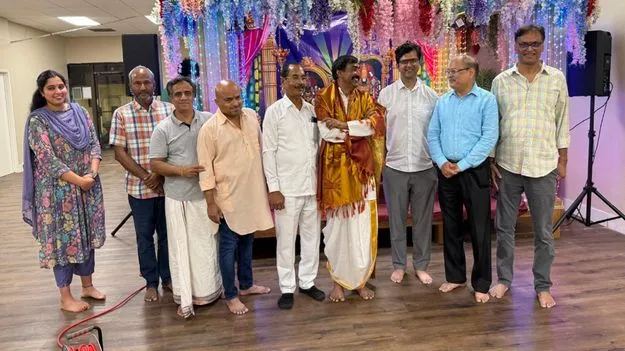 NRI News: అమెరికాలో హృదయ నాదం.. సంగీతకారుడు వీణాపాణికి సత్కారం..