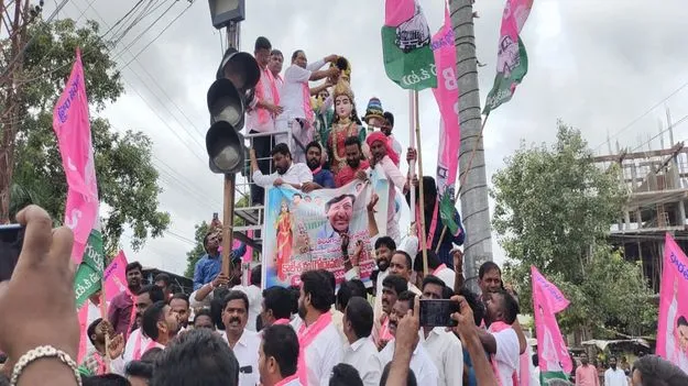 కాళేశ్వరం ప్రాజెక్టుపై కాంగ్రెస్‌ ప్రభుత్వం కుట్ర