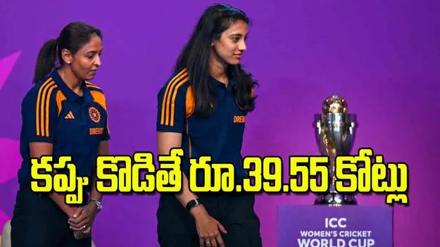 Womens ODI World Cup 2025: కప్పు కొడితే రూ 39.55 కోట్లు