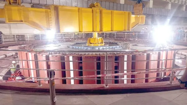 శ్రీశైలం ఎడమగట్టు విద్యుత్‌ కేంద్రంలో   వేగంగా మరమ్మతులు