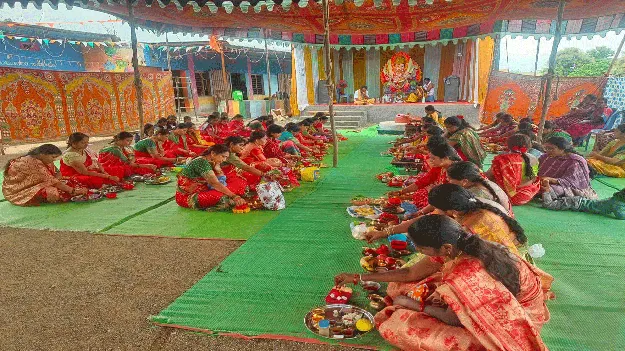 kumaram bheem asifabad- అన్నదానాలు..ప్రత్యేక పూజలు..