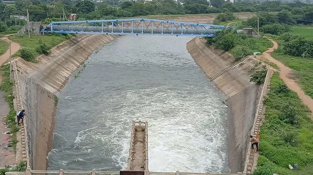 కాకతీయ కాలువ ద్వారా నీటి విడుదల