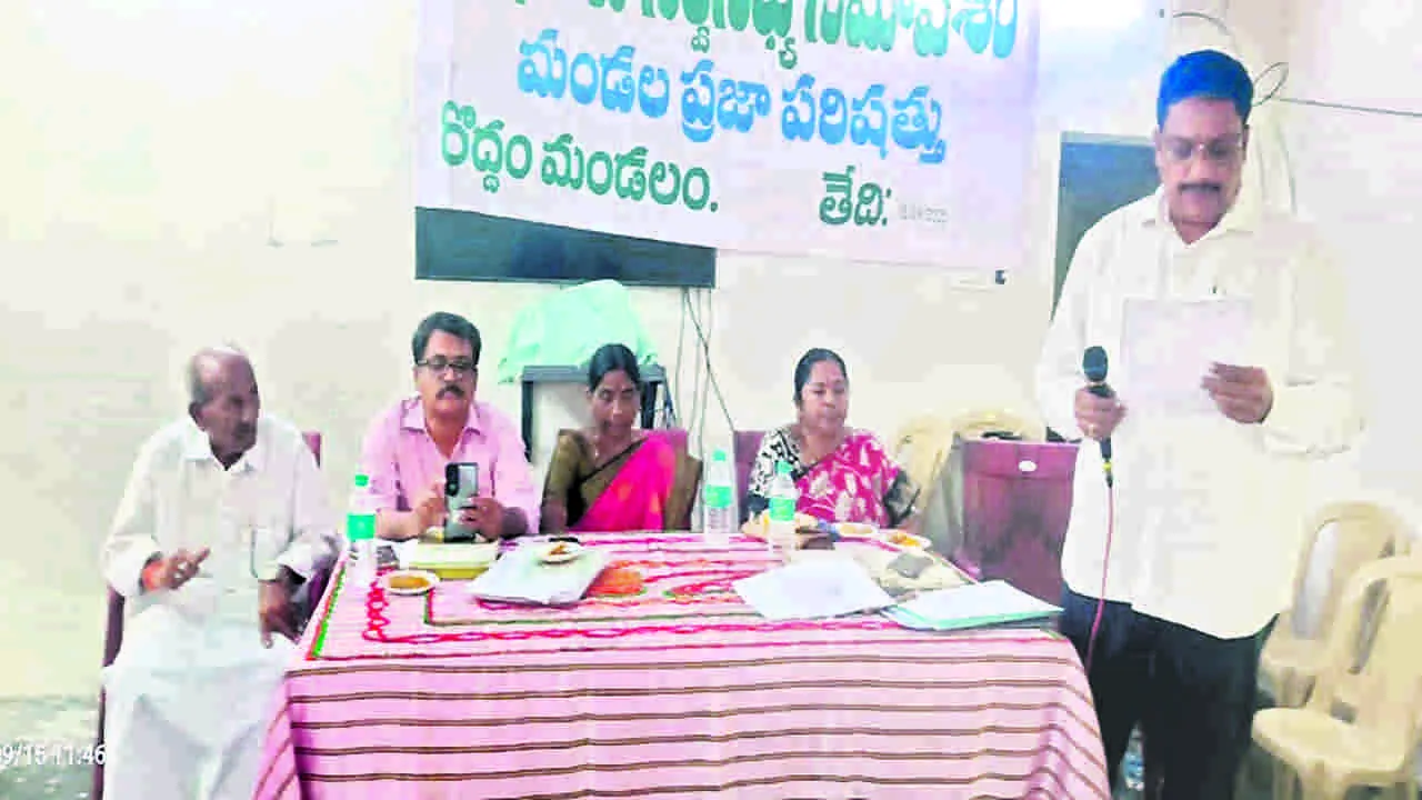 IRRIGATION: చెరువుల అభివృద్ధికి ప్రణాళికలు