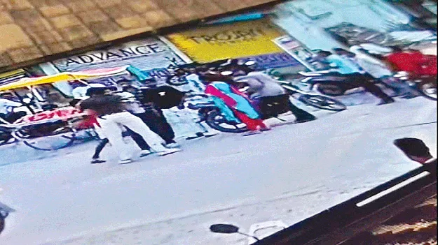 Assault under the influence of marijuana గంజాయి మత్తులో దాడి