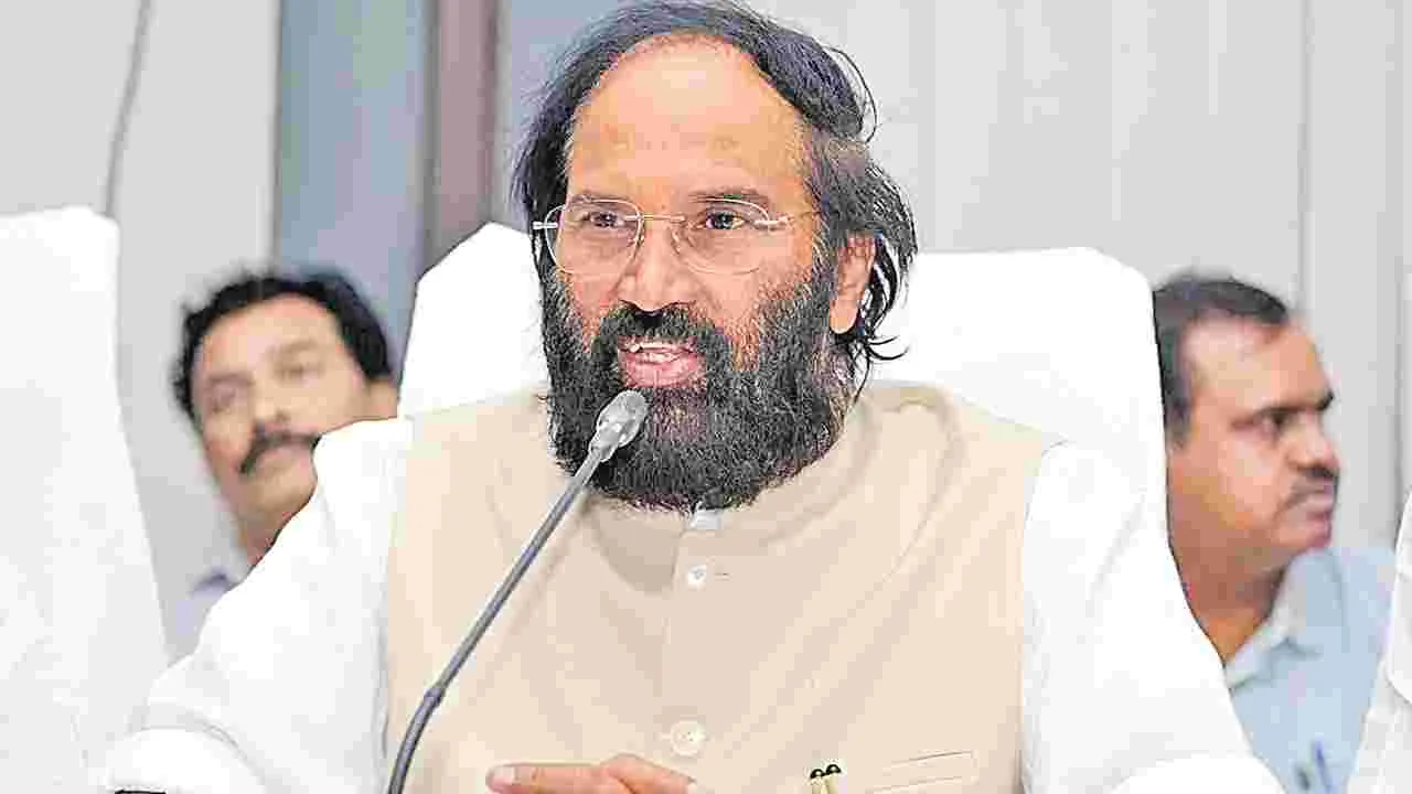 Uttam Kumar Reddy: ప్రాణహిత-చేవెళ్ల డీపీఆర్‌ సవరించండి