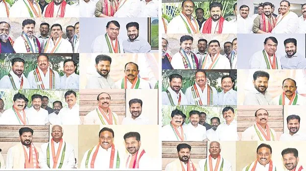 KTR Slams Congress MLAs: ఇవిగో ఫొటోలు.. వీళ్లు కాంగ్రె్‌సలో చేరలేదా?