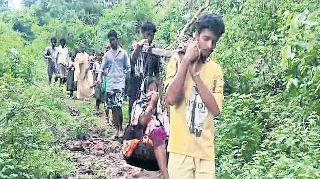 5 కిలోమీటర్లు డోలీ మోత