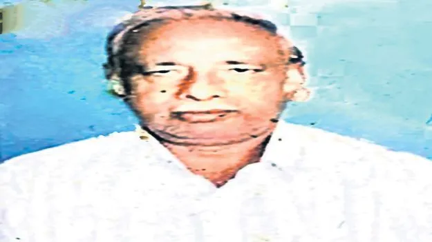 రోడ్డు ప్రమాదంలో వృద్ధుడి మృతి