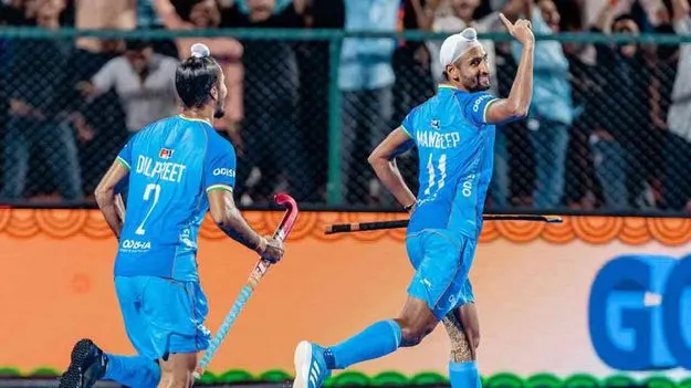 Asia Cup Hockey: మన్‌దీప్ గోల్‌తో గట్టెక్కింది