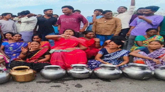 kumaram bheem asifabad- తాగునీటి సరఫరా అస్తవ్యస్తం..