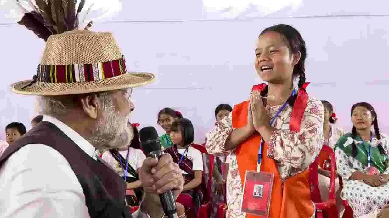 PM Modi Manipur Visit: శాంతికి బాట