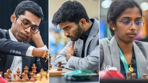 FIDE Grand Swiss 2025: అర్జున్‌కు డ్రా హారికకు గెలుపు