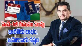 H-1B Visa Fee Hike: హెచ్‌-1బీ వీసాల రుసుము పెంపు భారత్‌కు లాభం, అమెరికాకు నష్టం!