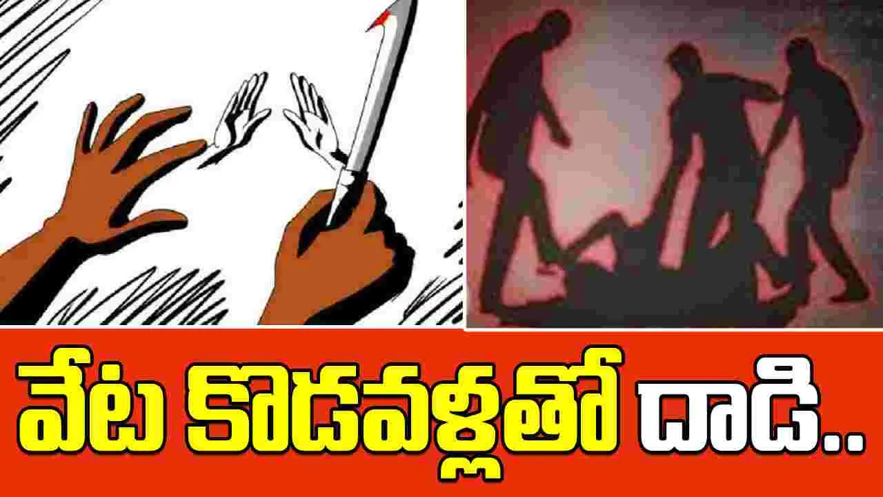 TDP Workers Attacked: టీడీపీ కార్యకర్తలపై వేట కొడవళ్లతో దాడి చేసిన వైసీపీ సైకోలు..