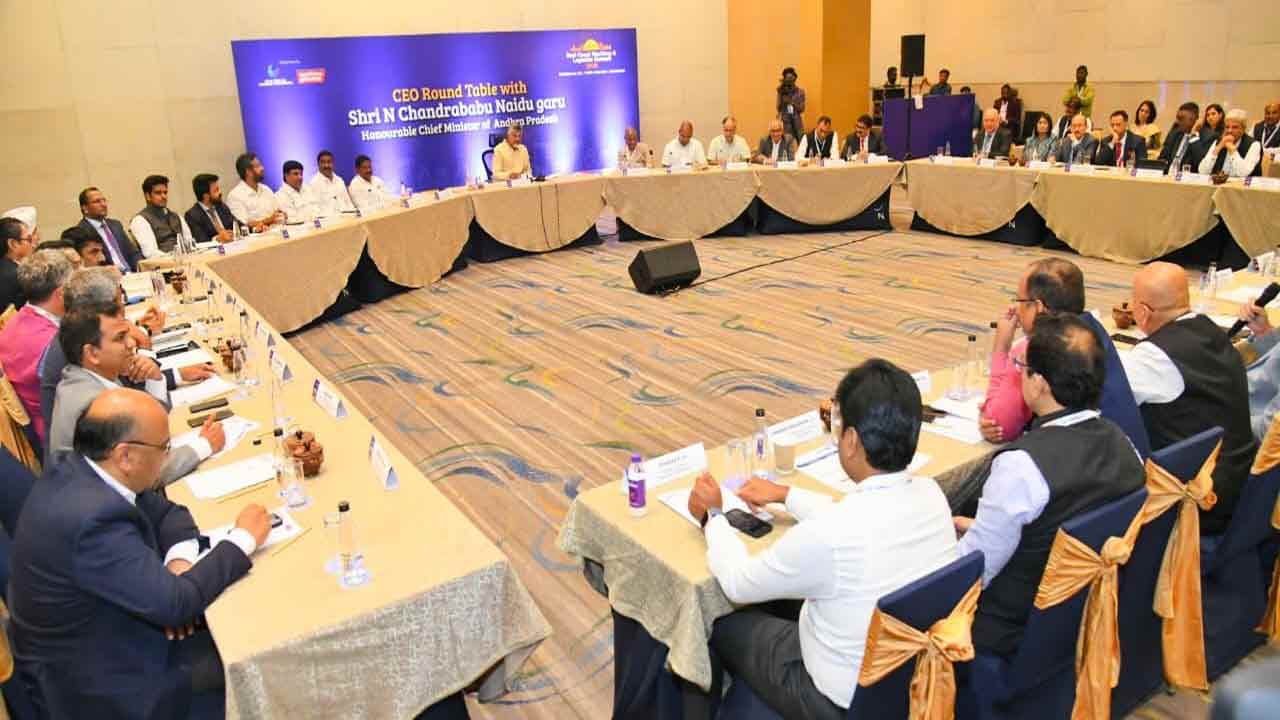 East Coast Maritime Logistics Summit: ఏపీలో లాజిస్టిక్ అభివృద్ధికి కట్టుబడి ఉన్నాం: సీఎం చంద్రబాబు