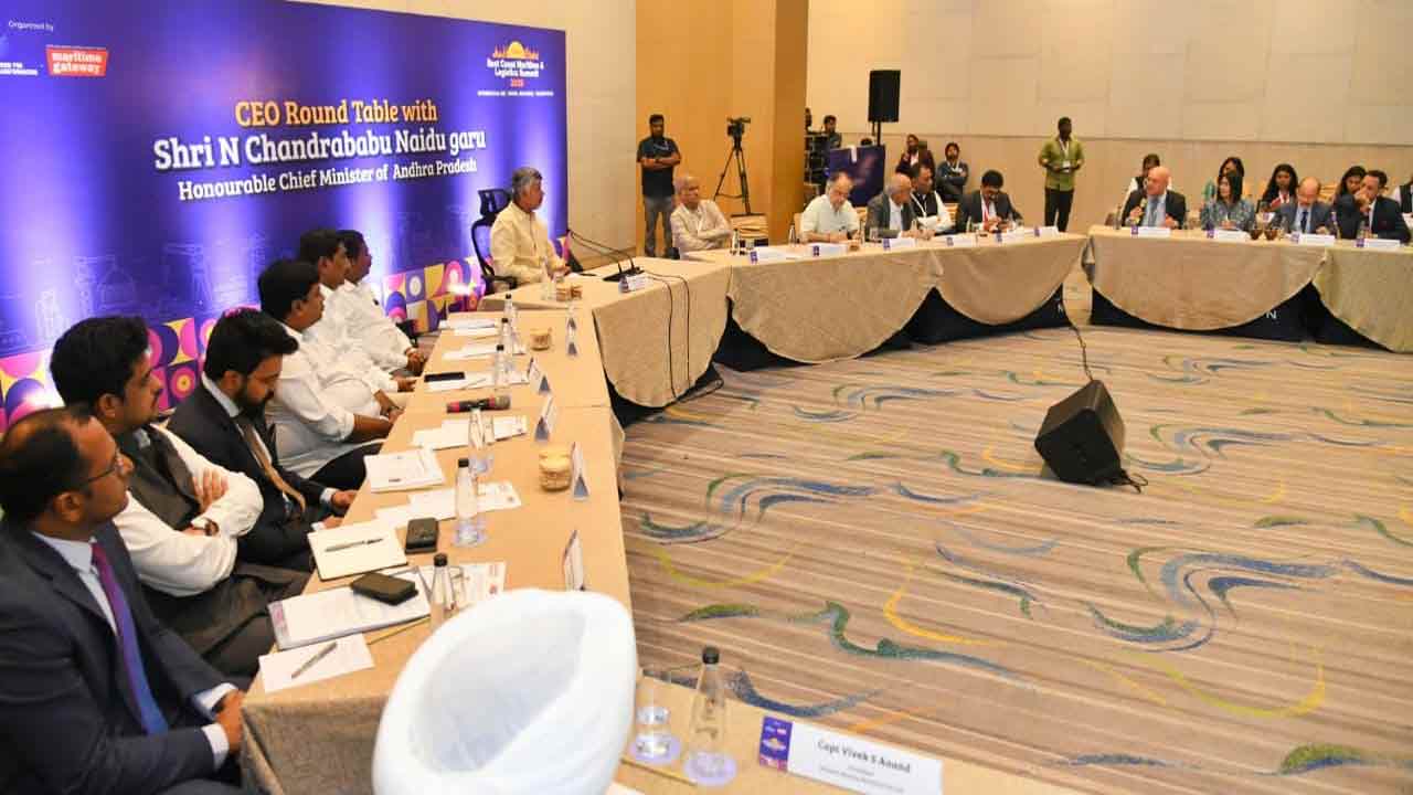 East Coast Maritime Logistics Summit: ఏపీలో లాజిస్టిక్ అభివృద్ధికి కట్టుబడి ఉన్నాం: సీఎం చంద్రబాబు