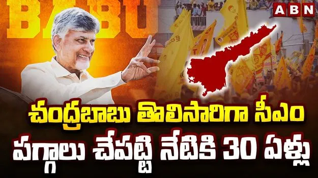 Political Journey: నారా చంద్రబాబు నాయుడు అనే నేను..