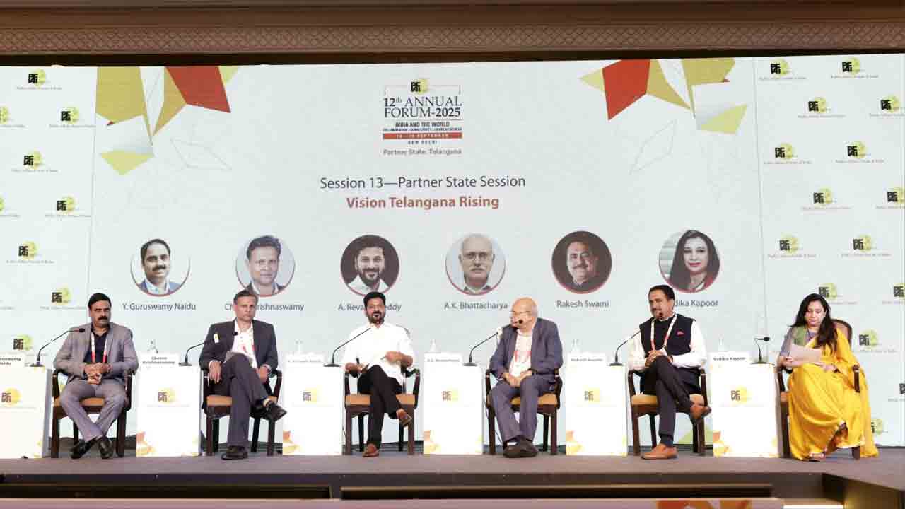 CM Revanth Reddy: ఢిల్లీలో ప‌బ్లిక్ ఎఫైర్స్ ఫోరం ఆఫ్ ఇండియా సదస్సులో పాల్గొన్న సీఎం రేవంత్‌