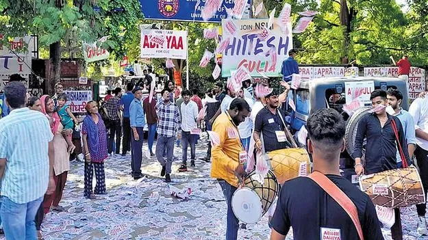 DUSU Polls:  క్యాంపస్‌లో విక్టరీ ర్యాలీలను నిషేధించిన ఢిల్లీ హైకోర్టు
