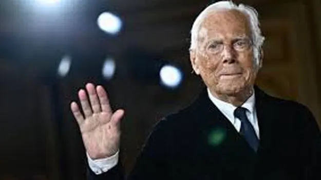 Giorgio Armani: ప్రముఖ ఫ్యాషన్‌ డిజైనర్‌ ఆర్మనీ కన్నుమూత