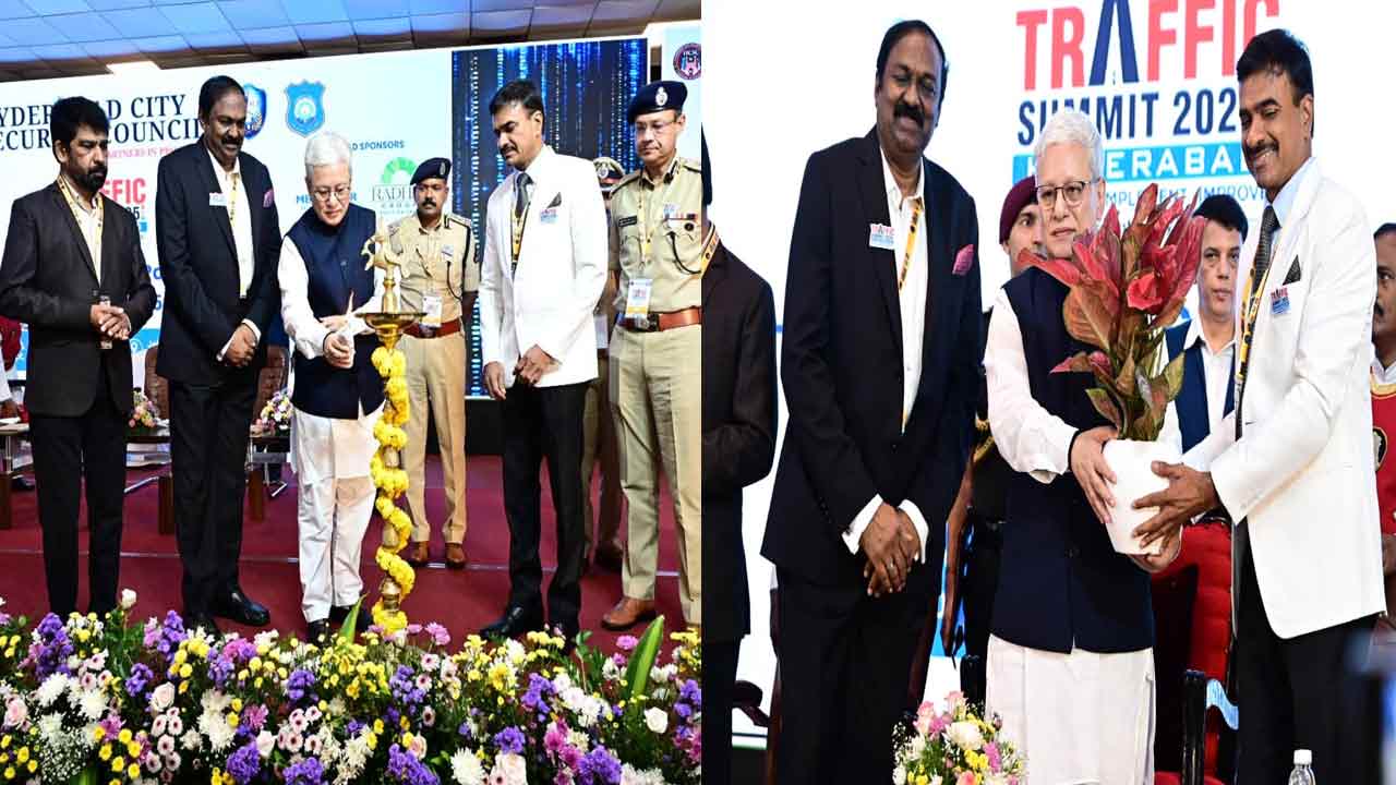 ట్రాఫిక్ నిర్వహణలో ప్రజల భాగస్వామ్యం అవసరం: తెలంగాణ గవర్నర్ జిష్ణుదేవ్ వర్మ