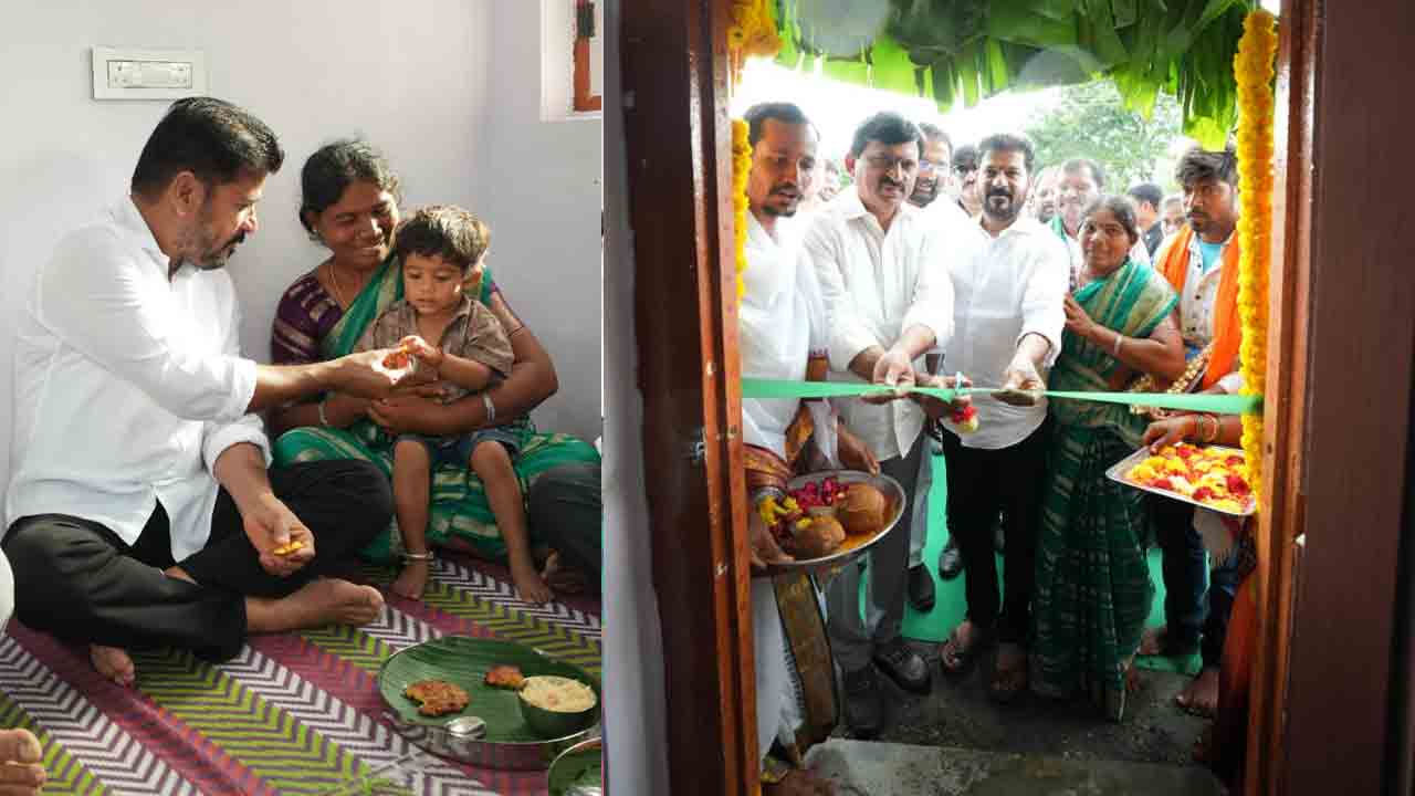 CM Revanth Reddy inaugurates Indiramma Houses: ఇందిరమ్మ ఇళ్ల పథకాన్ని ప్రారంభించిన సీఎం రేవంత్‌రెడ్డి 