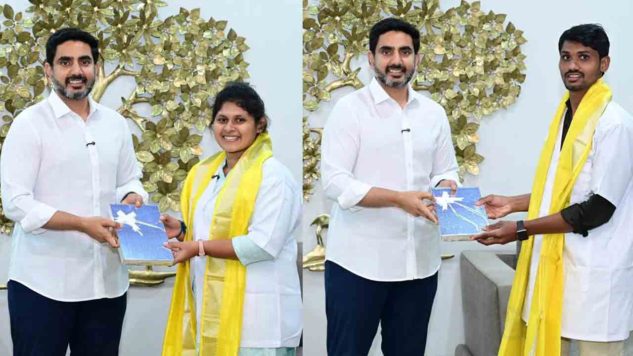 Minister Nara Lokesh: మంత్రి నారా లోకేష్‌ను కలిసిన నర్సింగ్, హెల్త్ కేర్ ప్రొఫెషనల్స్‌