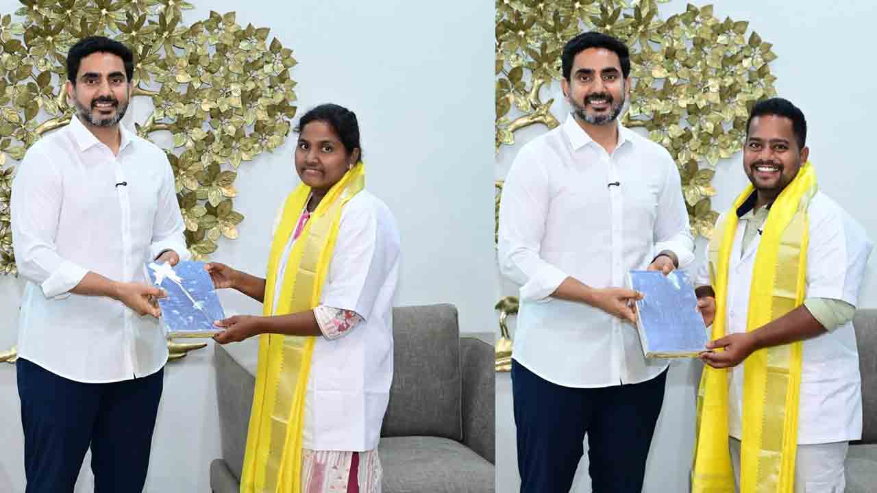 Minister Nara Lokesh: మంత్రి నారా లోకేష్‌ను కలిసిన నర్సింగ్, హెల్త్ కేర్ ప్రొఫెషనల్స్‌