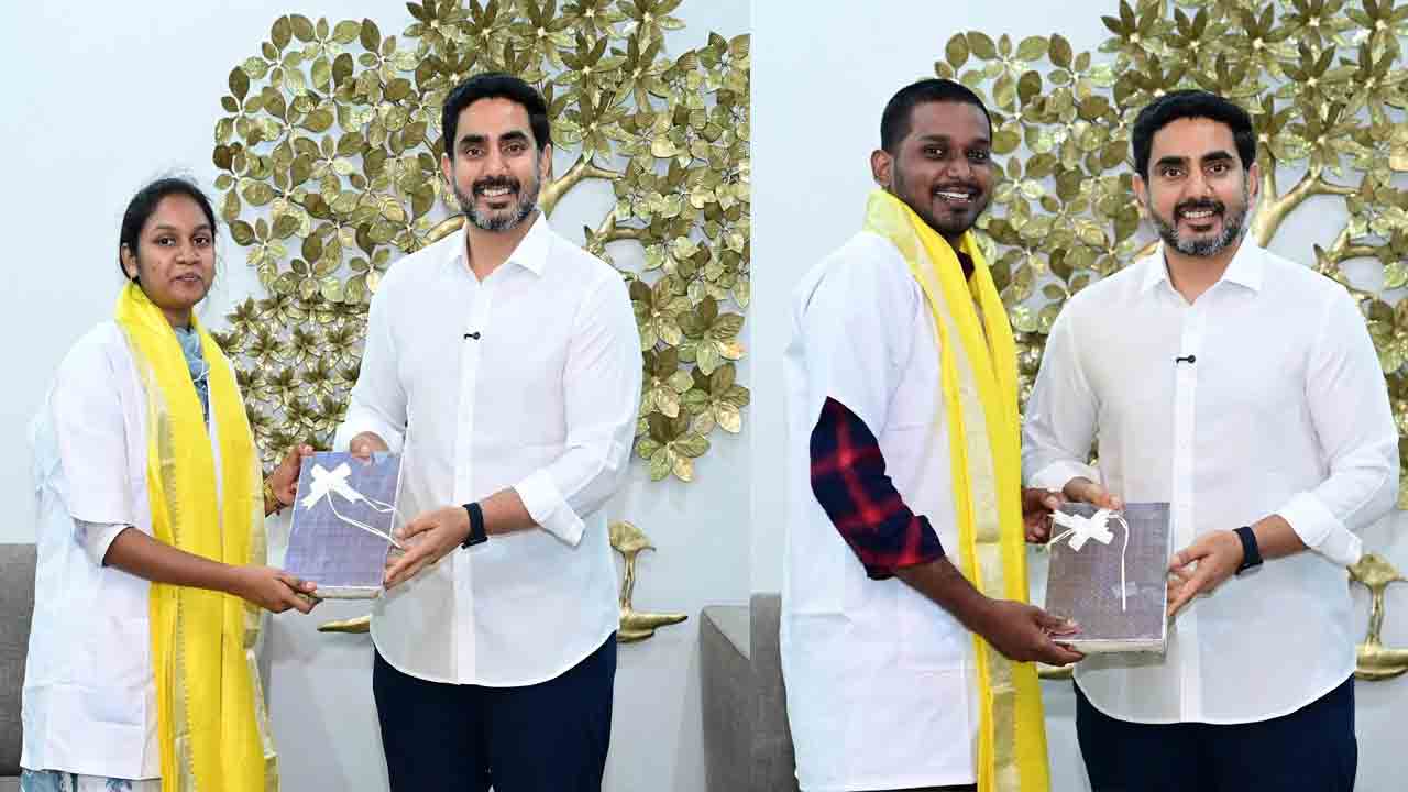 Minister Nara Lokesh: మంత్రి నారా లోకేష్‌ను కలిసిన నర్సింగ్, హెల్త్ కేర్ ప్రొఫెషనల్స్‌