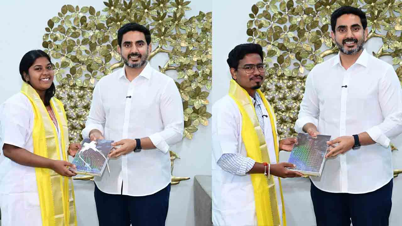 Minister Nara Lokesh: మంత్రి నారా లోకేష్‌ను కలిసిన నర్సింగ్, హెల్త్ కేర్ ప్రొఫెషనల్స్‌