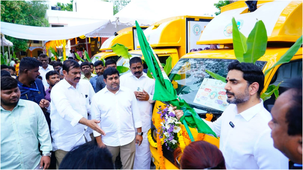 Nara Lokesh: అడ్వాన్స్‌డ్ స్మార్ట్ కిచెన్లను ప్రారంభించిన మంత్రి నారా లోకేష్