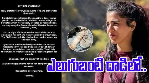 Bear Attack On Singer: ప్రముఖ సింగర్‌పై దాడి చేసిన ఎలుగుబంటి