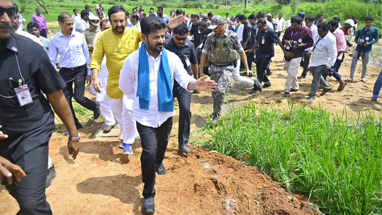 CM Revanth Reddy in kamareddy: వరద బాధితులను ఆదుకొంటాం: సీఎం రేవంత్ రెడ్డి
