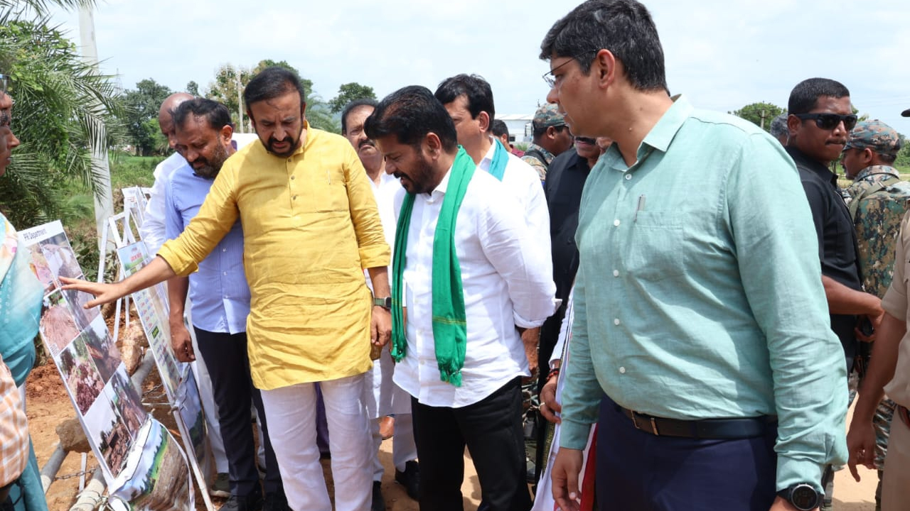 CM Revanth Reddy in kamareddy: వరద బాధితులను ఆదుకొంటాం: సీఎం రేవంత్ రెడ్డి