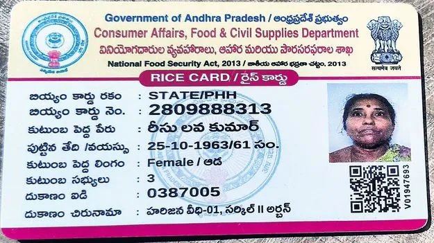 తప్పులతడకలుగా  స్మార్ట్‌ రైస్‌కార్డులు 