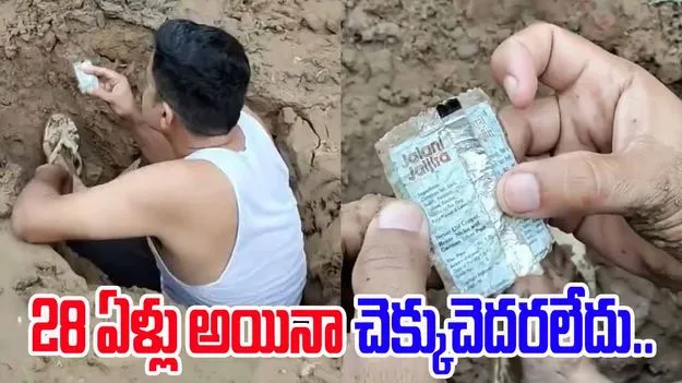 Plastic Packet Intact In Soil: ప్లాస్టిక్ ఎంత ప్రమాదమో ఈ వీడియో చూస్తే తెలుస్తుంది..