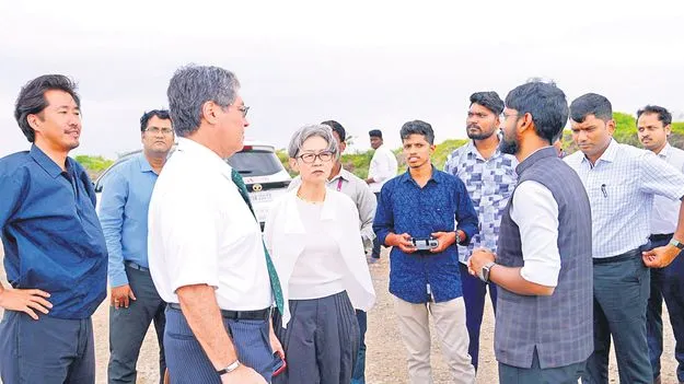 Japanese Team: అమరావతిలో పర్యటించిన జపాన్‌ బృందం