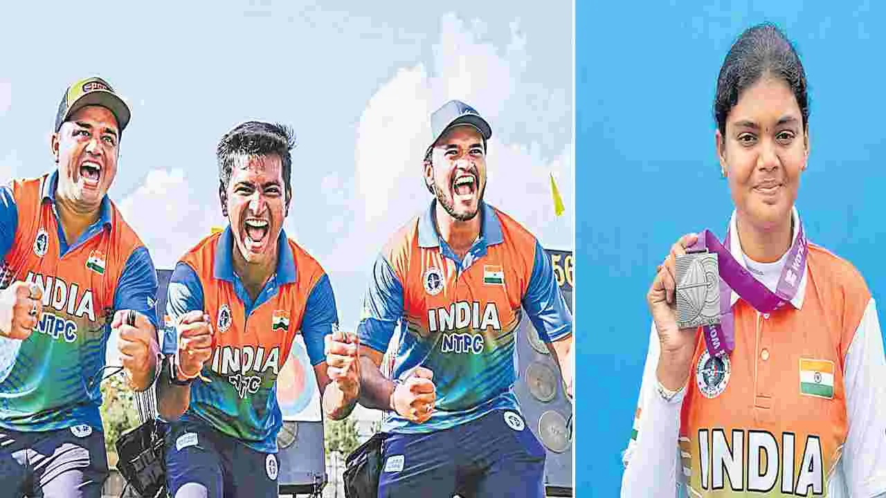 India Archery Team: భారత జట్టుకు చారిత్రక స్వర్ణం