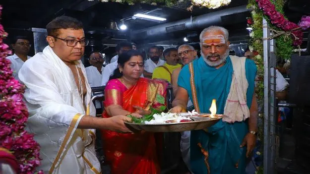 రాజన్న ఆలయ ఈవోగా బాధ్యతలు చేపట్టిన రమాదేవి