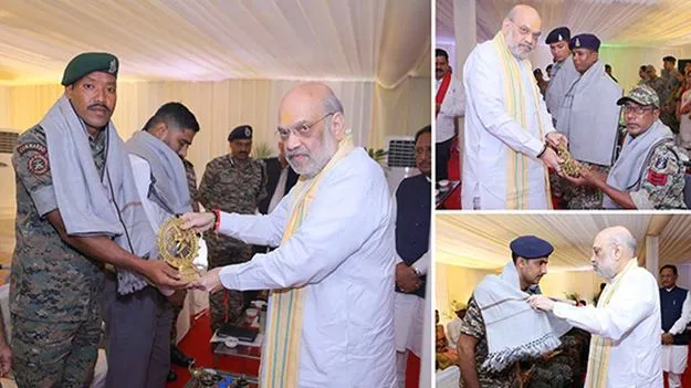 Amit Shah: యాంటీ నక్సల్స్ ఆపరేషన్లలో జవాన్ల సాహసాలను సువర్ణాక్షరాలతో లిఖించాలి