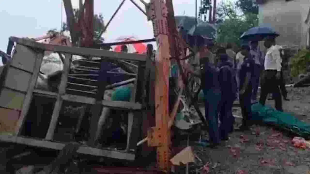 Gujarat: కార్గో రోప్‌వే ప్రమాదంలో ఆరుగురు దుర్మరణం