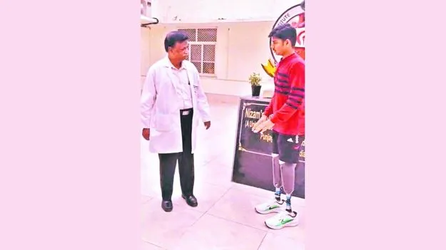 Hyderabad: నడక నేర్చుకున్న రాహుల్‌