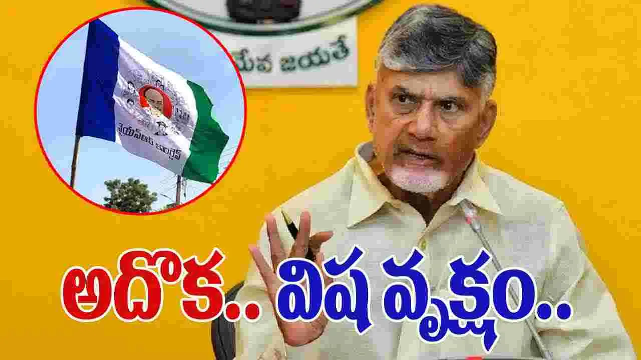CM Chandrababu comments on YCP: అదొక ఫేక్ పార్టీ.. ఆ మాట అన్నది అందుకే..