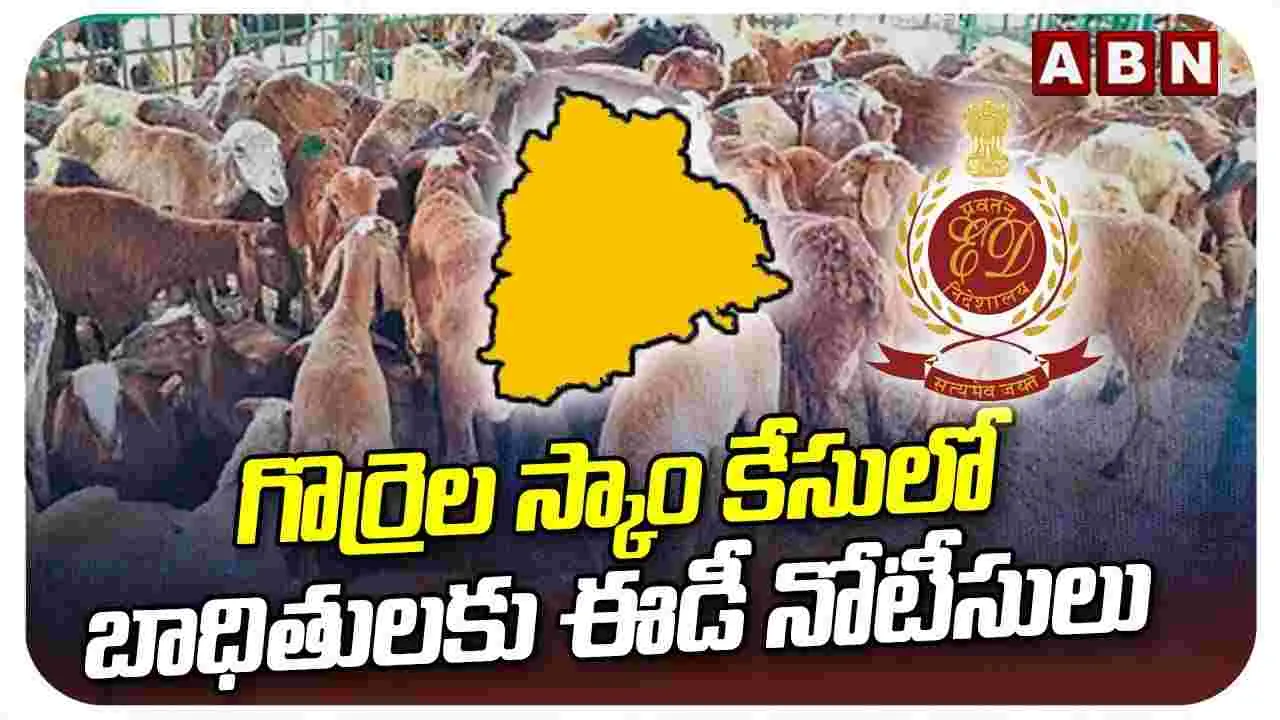 Sheep Scam Case: గొర్రెల స్కామ్‌లో ఈడీ నోటీసులు.. విచారణకు రాకుంటే..