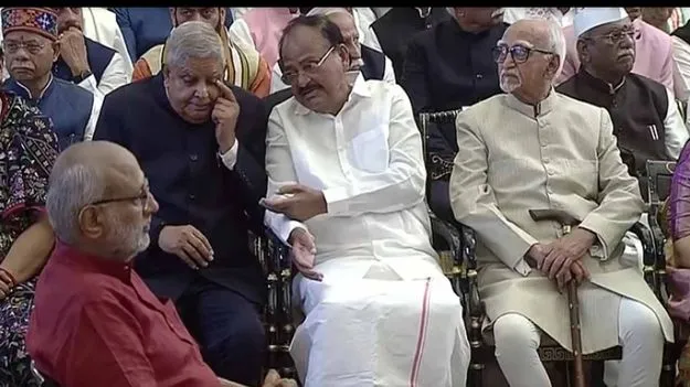 Jagdeep Dhankhar: రాజీనామా తర్వాత తొలిసారి కనిపించిన జగదీప్ ధన్‌ఖడ్