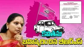 BRS Suspends K Kavitha : బీఆర్ఎస్ సంచలన నిర్ణయం.. కవిత బహిష్కరణ