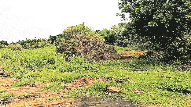 డంపింగ్‌ యార్డుకు రాజకీయ రంగు