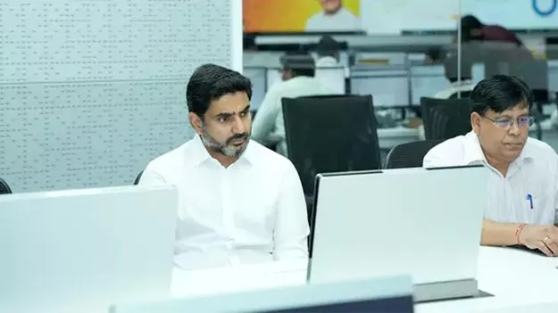 Nara Lokesh Review: రియల్ టైమ్ గవర్నెన్స్ సెంటర్‌లో మంత్రి నారా లోకేష్‌