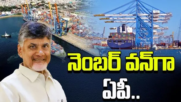 CM Chandrababu: ప్రతి 50 కిలోమీటర్స్‌‌కి ఒక పోర్ట్..